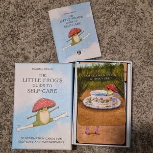 💚2for50 - NEW! The Little Frog's Guide to Self-Care 52 Cards